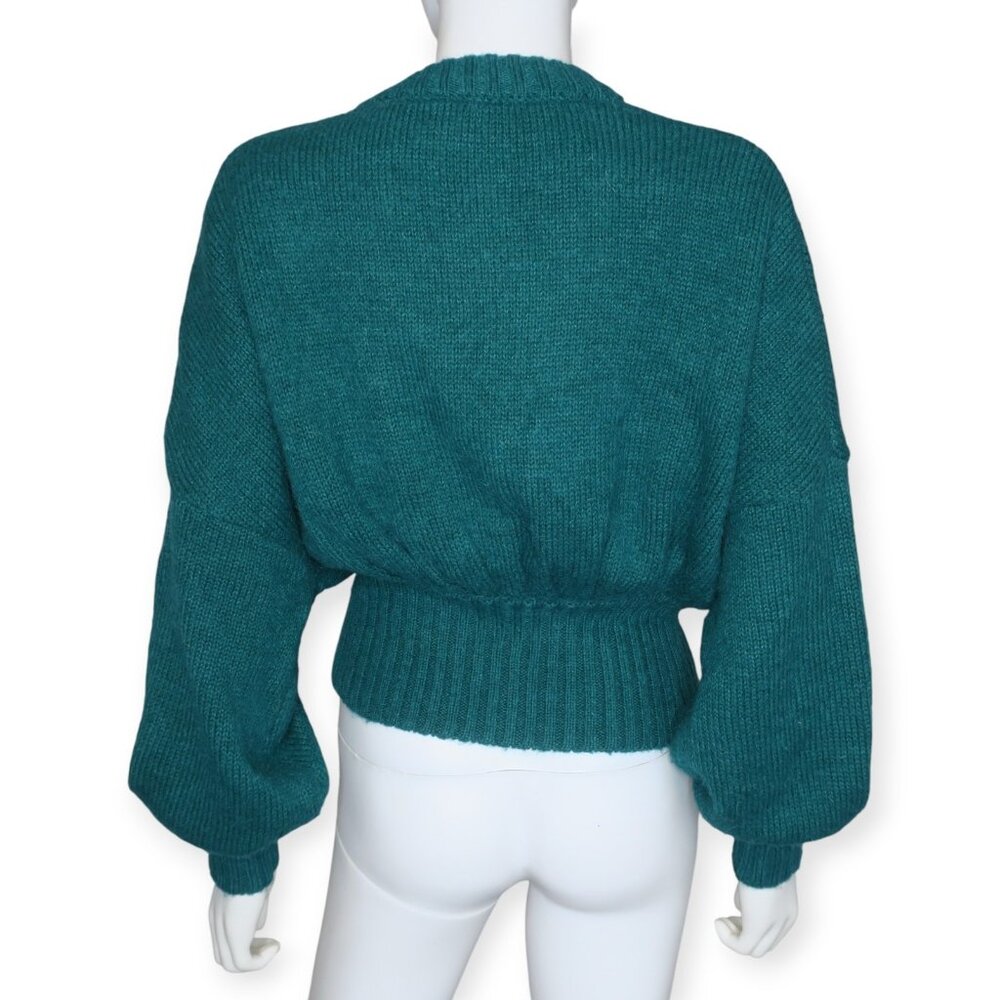 FARM Rio Green Cardigan Sweater - Picture 4 of 8